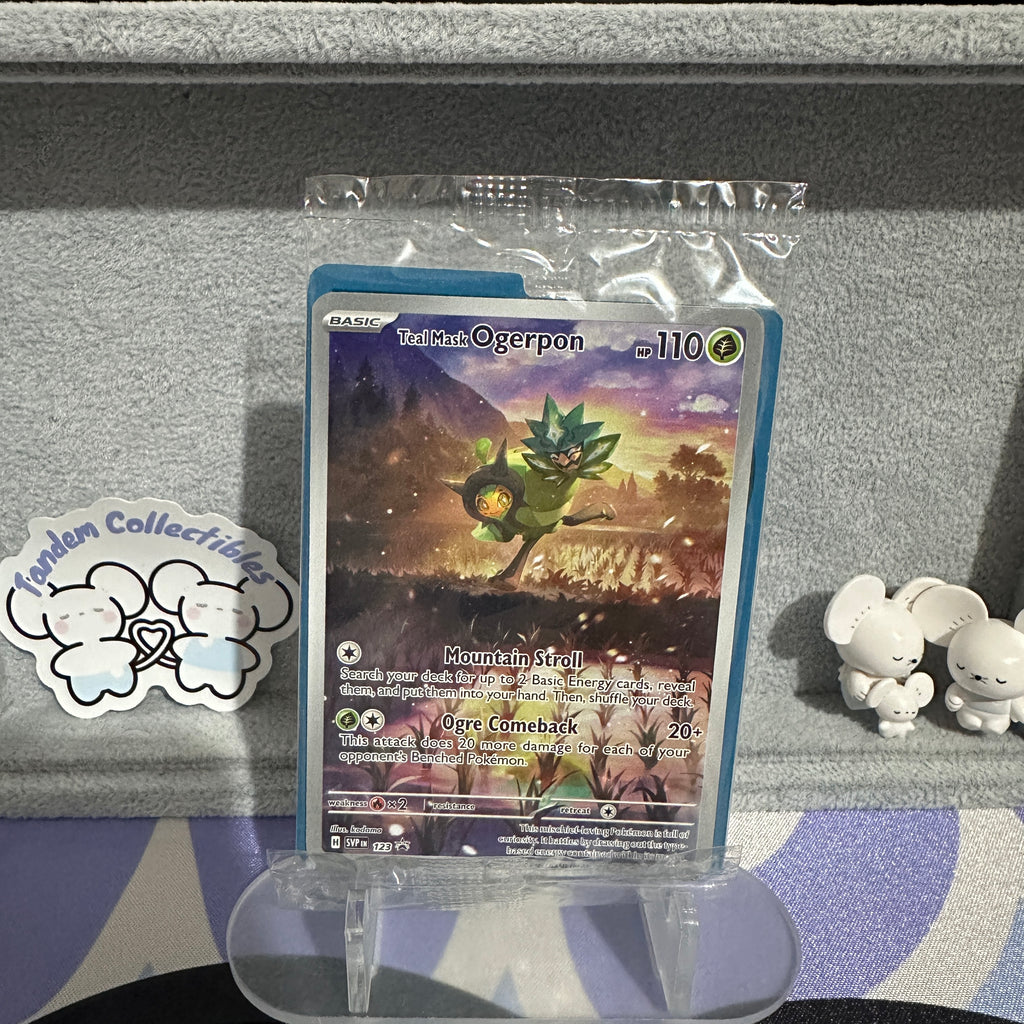 Teal Mask Ogerpon 123 Sealed