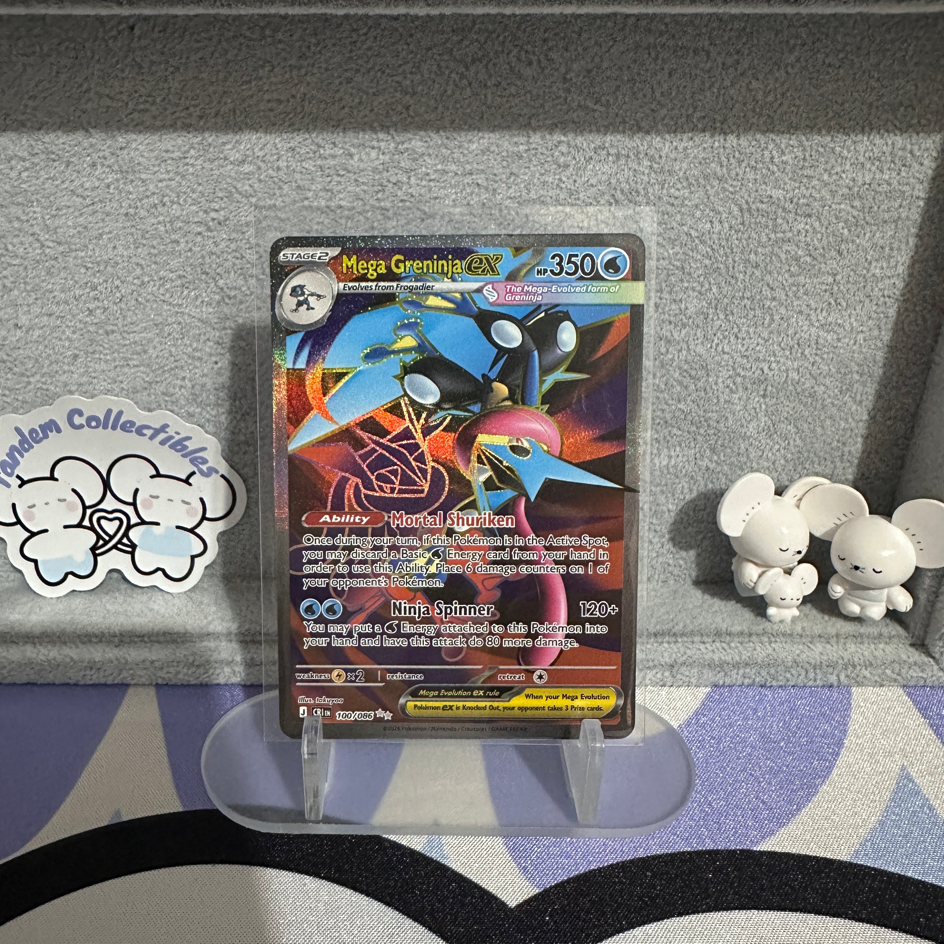 Mega Greninja ex 100/086 NM