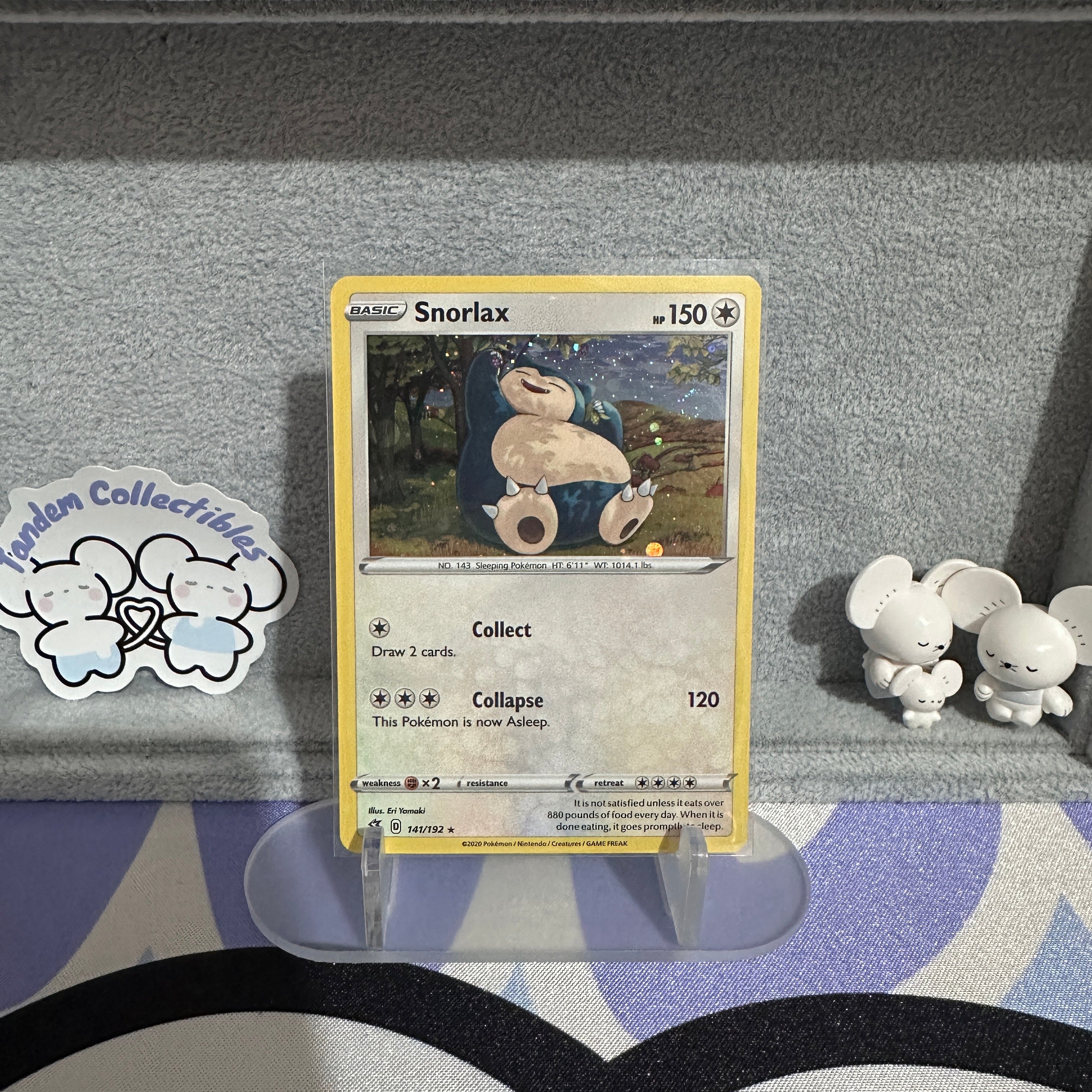 Snorlax 141/192 NM SWIRL