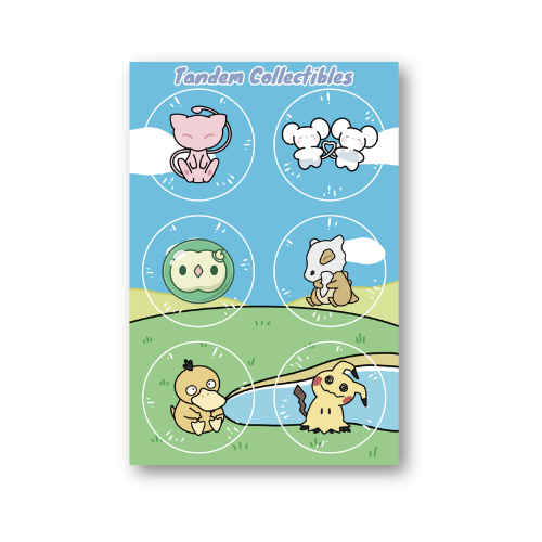 Failed Bubble Sticker Sheets